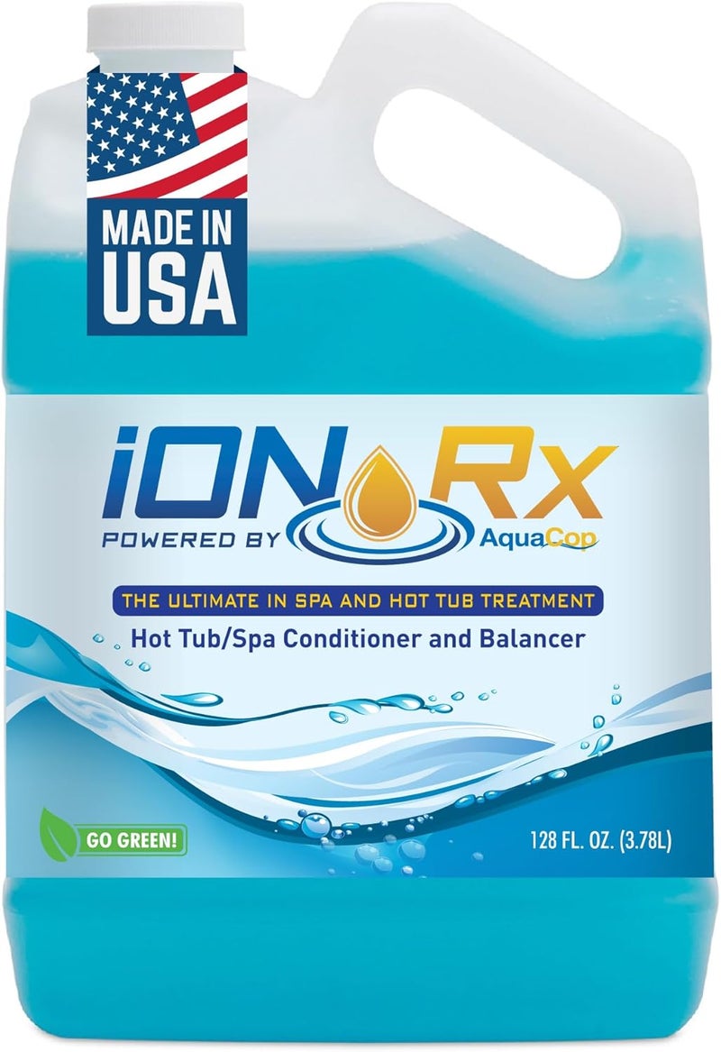 iONRx All Weather Hot Tub & Spa Treatment: The Easy Solution for Crystal Clear, Sensitive-Skin-Friendly spa Water. Balances, clarifies, and Conditions All in one. - Image 1